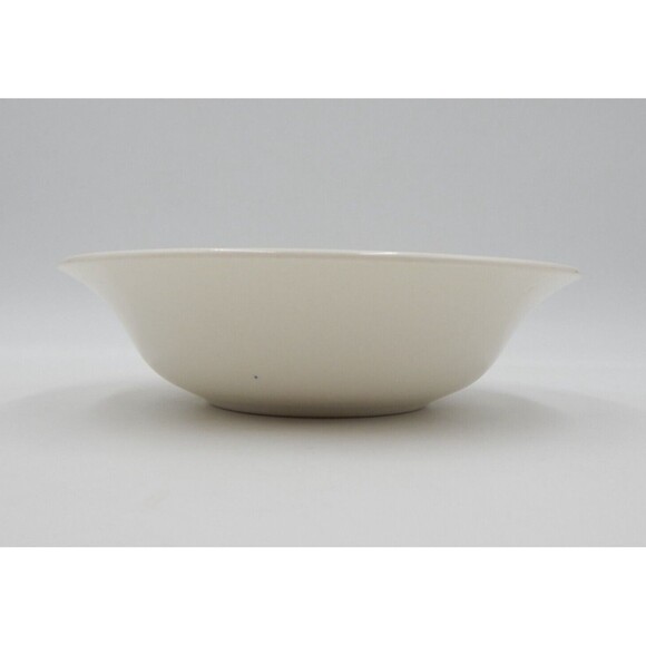 Blue Onion Pattern Coupe Cereal Soup Large Bowl 7 Inch Unmarked Scio Pottery - Picture 3 of 7